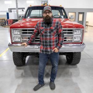 Wehrli Custom Fabrication - Wehrli Men's Dixxon Flannel - Red & Grey Plaid, Limited Edition - Image 7