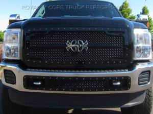 Royalty Core Ford Super Duty 2011-2016 RC2 Main Grille with Matching Bumper Grille Package