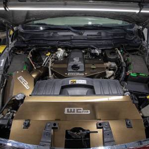 Wehrli Custom Fabrication - Wehrli 2010-2012 6.7 Cummins Radiator/Core Support Cover - Image 4