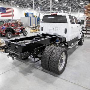 Wehrli Custom Fabrication - Wehrli 2019+ Chevy Silverado 4500/5500/6500 & International CXT L5D Duramax Pickup Bed Rail Extension Kit - Image 2