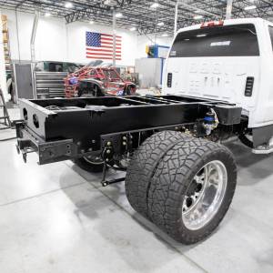 Wehrli Custom Fabrication - Wehrli 2019+ Chevy Silverado 4500/5500/6500 & International CXT L5D Duramax Pickup Bed Rail Extension Kit - Image 3