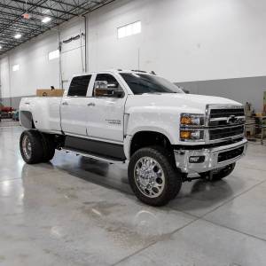 Wehrli Custom Fabrication - Wehrli 2019+ Chevy Silverado 4500/5500/6500 & International CXT L5D Duramax Pickup Bed Rail Extension Kit - Image 6