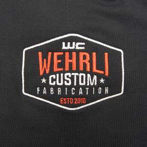Wehrli Custom Fabrication - Wehrli Mens Quarter Zip Badge Logo Sport Pullover Shirt - Image 2