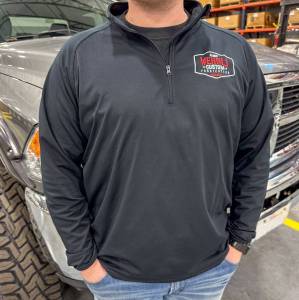 Wehrli Custom Fabrication - Wehrli Mens Quarter Zip Badge Logo Sport Pullover Shirt - Image 3