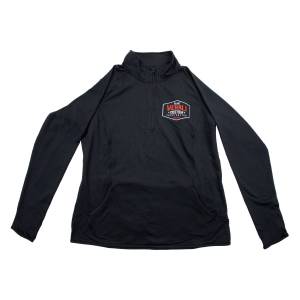 Wehrli Custom Fabrication - Wehrli Womens Quarter Zip Badge Logo Sport Pullover Shirt - Image 1