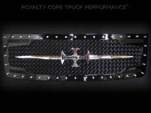 Royalty Core GMC Sierra 1500, Denali, & All Terrain 2014-2015 RC2 Grille with Sword Assembly