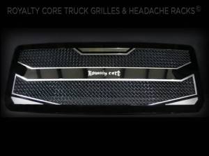 Royalty Core Royalty Core Chevrolet Silverado Full Grille Replacement 1500 2007-2013 RC4 Layered Grille