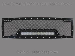 Royalty Core - Royalty Core Chevrolet 1500 2014-2015 RCRX LED Race Line Grille