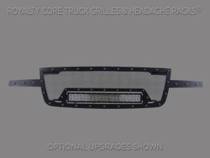 Royalty Core Chevy 2500/3500 2005-2007 RCRX Full Grille Replacement LED Race Line