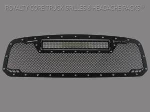 Royalty Core DODGE RAM 1500 2013-2018 RCRX LED Race Line Grille-Top Mount LED