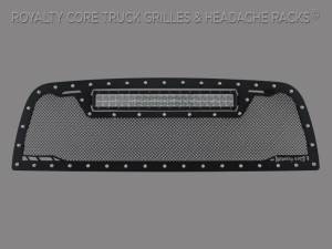 Royalty Core DODGE RAM 2500/3500/4500 2010-2012 RCRX LED Race Line Grille-Top Mount LED