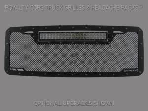 Royalty Core - Royalty Core Ford Super Duty 2011-2016 RCRX LED Race Line Grille-Top Mount LED