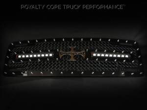 Grilles & Badges - Grilles - Royalty Core - Royalty Core Chevrolet 1500 Z71 2014-2015 RC2X X-Treme Dual LED Grille