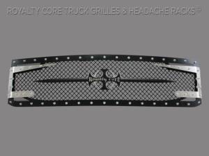 Royalty Core Chevy 2500/3500 2005-2007 Full Grille Replacement RC3DX Innovative