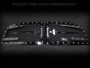 Royalty Core - Royalty Core Dodge Ram 2500/3500 2006-2009 RC3DX Innovative Grille w/ Split Sword Assembly