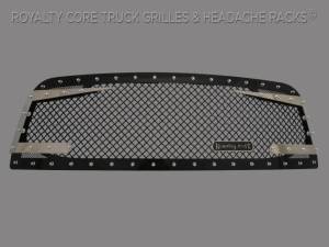 Royalty Core Dodge Ram 2500/3500 2010-2012 RC3DX Gloss Black Main Grille