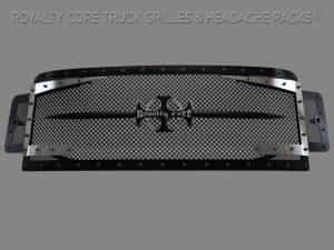Royalty Core - Royalty Core Ford Super Duty 2017-2018 RC3DX Innovative Full Grille Replacement