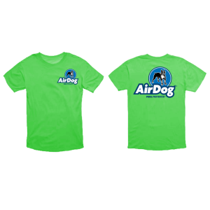 PureFlow AirDog - AirDog T Shirt Neon Green - Image 3