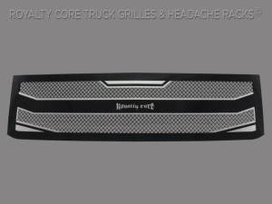 Royalty Core - Royalty Core Chevrolet Silverado 2500/3500 HD 2015-2018 RC4 Layered Grille