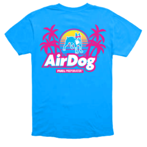 PureFlow AirDog - AirDog T Shirt Blue Tropic - Image 2