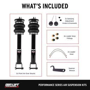 Air Lift - Air Lift 11-23 Dodge Charger / 15-23 Dodge Challenger Performance Front Kit - Image 2