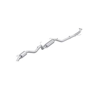 MBRP 24-26 Toyota Land Cruiser 2.4L 3in Cat-Back Single Rear High-Clearance Turn Down - T304
