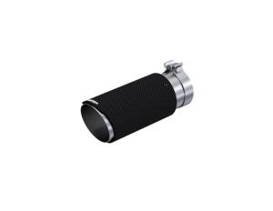 MBRP - MBRP Universal Carbon Fiber Tip 4in ID/5in OD/12in L Dual Wall Angle Cut - Image 1