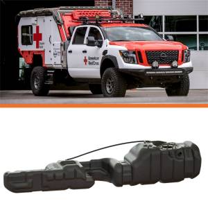 Titan Fuel Tanks - Titan Fuel Tanks 16-19 Nissan Titan XD Cummins Crew Cab 6ft 7in Bed 50 Gallon XXL Mid-Ship Fuel Tank - Image 3