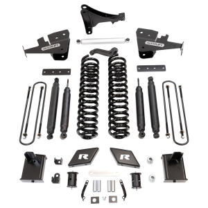 ReadyLift 7" Coil Spring Lift Kit With SST3000 Shocks - Ford Super Duty Diesel F-250 Without Camper Spring Package 4WD 2017-2022 - 49-27700