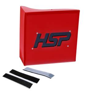 HSP Diesel 2001-2007 Chevrolet/GMC LB7 LLY LBZ Duramax Fuse Box Cover Flag Red - HSP-D-043-HSP-BR