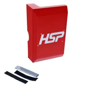 HSP Diesel 2007.5-2014 Chevrolet/GMC LMM Duramax Fuse Box Cover Red - HSP-D-443-1-HSP-BR