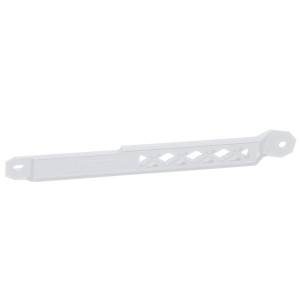 HSP Diesel 2020-2024 Chevrolet/GMC L5P Duramax Billet Driver Battery Hold Down Bracket Polar White - HSP-D-624-2-HSP-W
