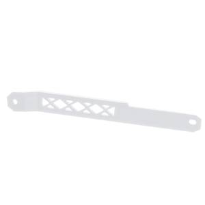 HSP Diesel - HSP Diesel 2020-2024 Chevrolet/GMC L5P Duramax Billet Driver Battery Hold Down Bracket Polar White - HSP-D-624-2-HSP-W - Image 2