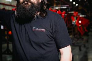 Wehrli Custom Fabrication - Wehrli Men's T-Shirt - Powder Coat 10th Anniversary - Image 5