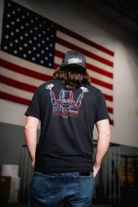 Wehrli Custom Fabrication - Wehrli Men's T-Shirt - Powder Coat 10th Anniversary - Image 8