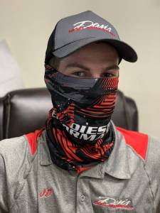 Dan's Diesel Red & Black Neck Gaiter - DDP-RB-NeckGaiter