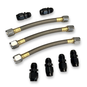 Dirty Hooker Diesel - DHD 100-506 Duramax Transmission Cooler Line Repair Kit LB7/LLY 2001-2005 Triple AN Line - Image 4