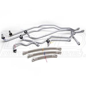 Dirty Hooker Diesel - DHD 100-558 Hardcore Hooker Duramax Transmission Cooler Line Set Late Allison 5-Speed - Image 2