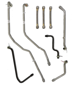 Dirty Hooker Diesel - DHD 100-557 Hardcore Hooker Duramax Transmission Cooler Line Set Early Allison 5-Speed - Image 1