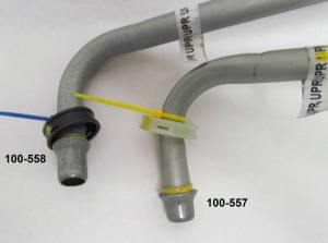 Dirty Hooker Diesel - DHD 100-557 Hardcore Hooker Duramax Transmission Cooler Line Set Early Allison 5-Speed - Image 2