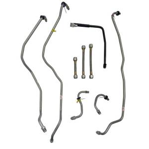Dirty Hooker Diesel - DHD 100-670 Hardcore LML Transmission Cooler Line Set Allison 6-Speed 2011-2014 - Image 1
