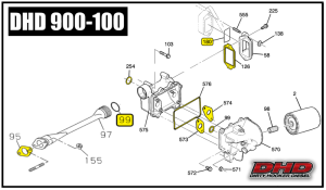 Dirty Hooker Diesel - DHD 900-100 Deluxe Duramax Engine Oil Cooler Seal & Install Kit 2001-2016 6.6L - Image 2