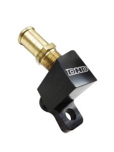 Dirty Hooker Diesel - DHD 500-304 Duramax LLY LBZ Billet Thermostat Housing to Heater Core Fitting - Image 1