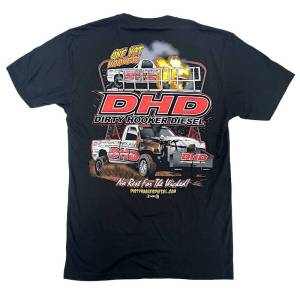 Dirty Hooker Diesel - DHD "One Hot Hooker" UCC Black Tribute T-Shirt YS-5XL - Image 1
