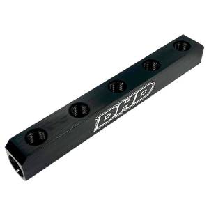 Dirty Hooker Diesel - Custom Spacing 7 Port Nitrous Solenoid Fuel Block -8AN Over -10AN Dual Feed - Image 1