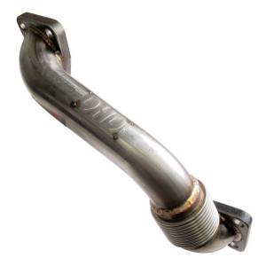 Dirty Hooker Diesel - DHD 300-125K OEM Length D-Pipe Stainless Passenger LB7 Up Pipe Kit 2001-2004 - Image 4