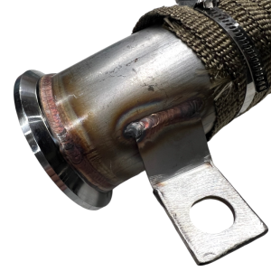 Dirty Hooker Diesel - DHD 300-327 3" Stainless Tube V-Band LML Duramax Downpipe 2011-2015 - Image 2