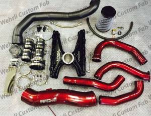 Turbo Chargers & Components - Turbo Charger Kits - Wehrli Custom Fabrication - Wehrli Custom Fabrication S400 Twisted Single Install Kit 2001-16 Duramax