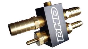 Dirty Hooker Diesel - DHD 700-155B Black Super High Flow 1/2" Duramax Fuel Block Upgrade Kit LLY LBZ LMM  - Image 2