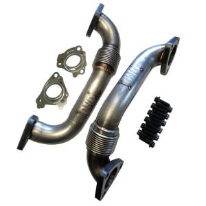 Dirty Hooker Diesel - DHD 300-124K Driver & Passenger Stainless Steel LB7 Up Pipe Set OE Length 2001-2004 - Image 2